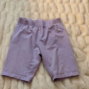 Hanna Andersson Light Purple Kids Shorts